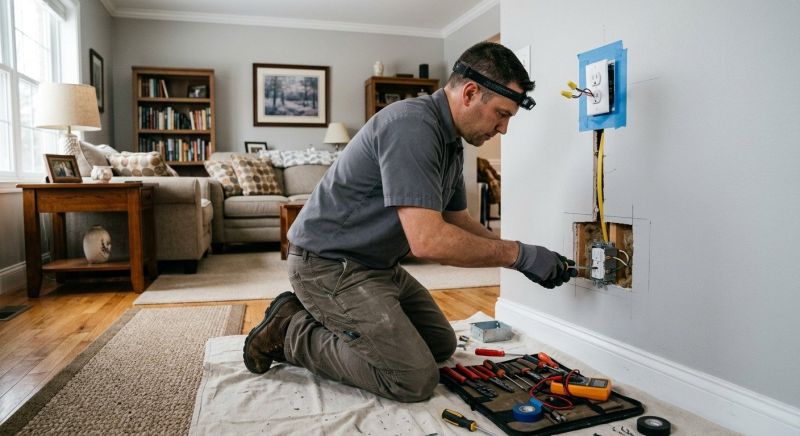 Electrical Outlet Relocation in Heber City, UT