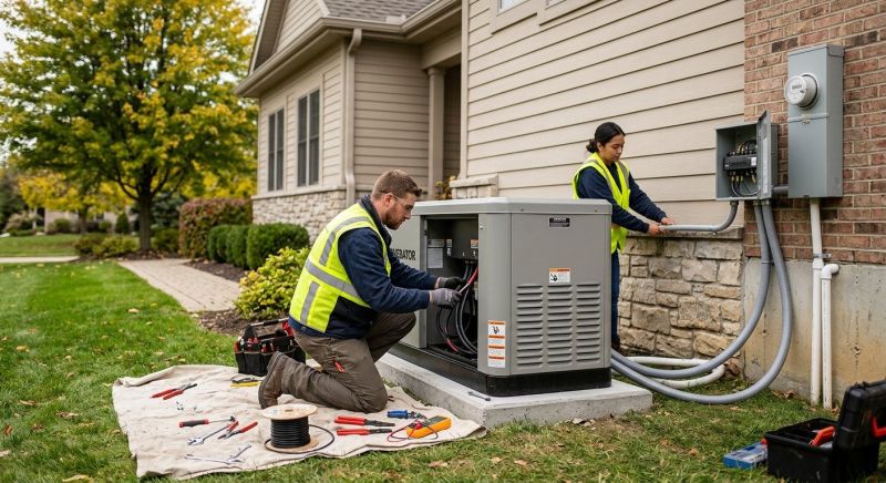 Generator Installation in Conroe, TX