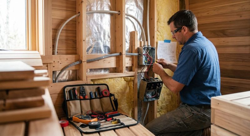 Sauna Wiring Installation in Heber City, UT