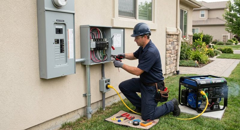 Transfer Switch Installation in Conroe, TX