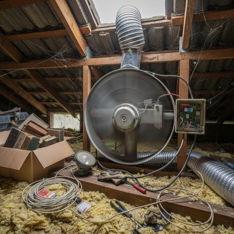 Attic Exhaust Fan Repair in Alpharetta, GA