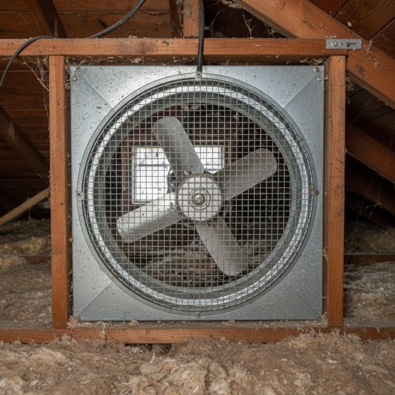 Attic Fan Installation in Heber City, UT