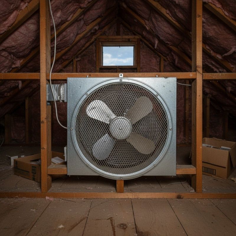 Attic Fan Replacement in Heber City, UT