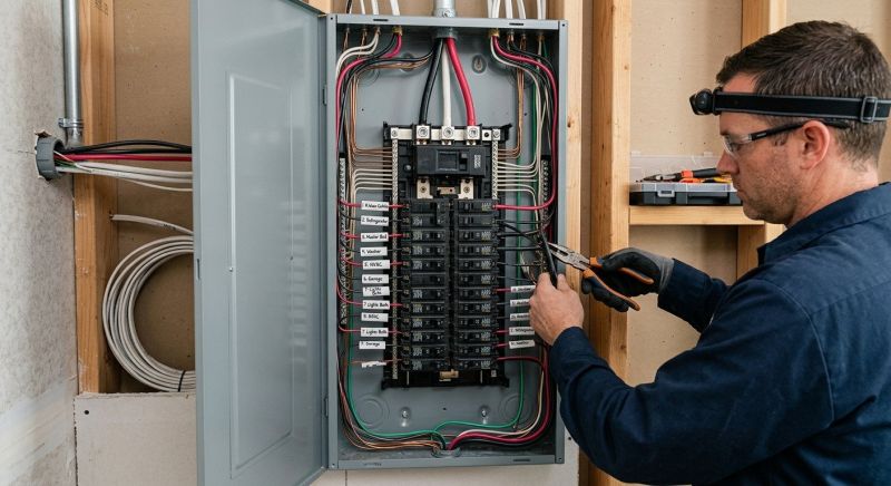 Electric Panel Wiring in Utah County, UT