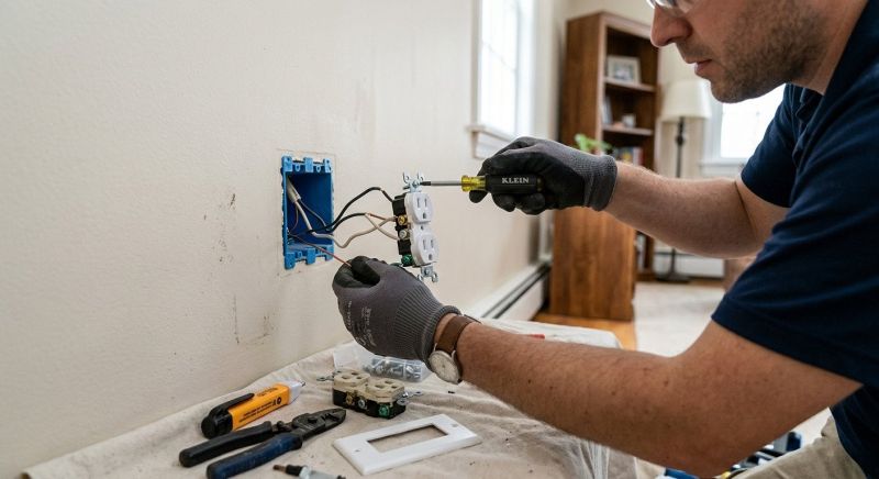 Electrical Outlet Replacement in Heber City, UT