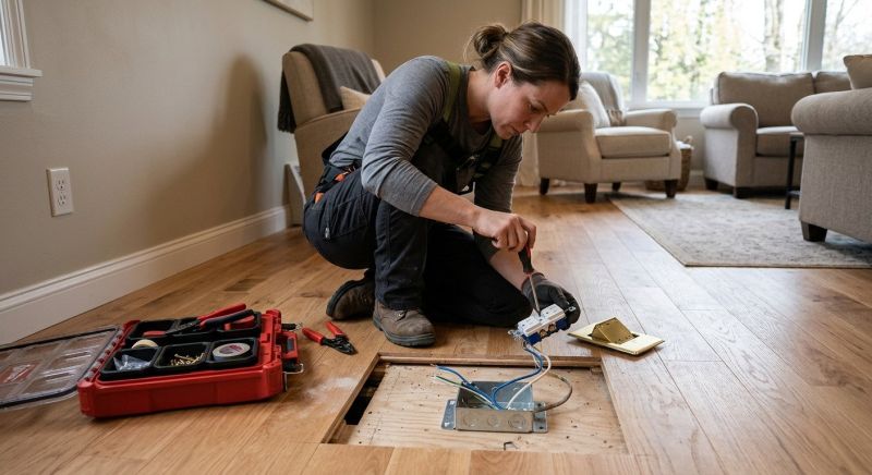 Floor Outlets Installation in Heber City, UT