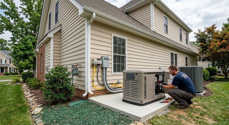 Gas Generator Installation in Conroe, TX