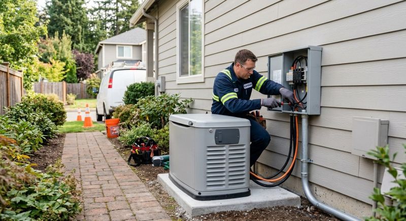 Generator Hookup Service in Conroe, TX