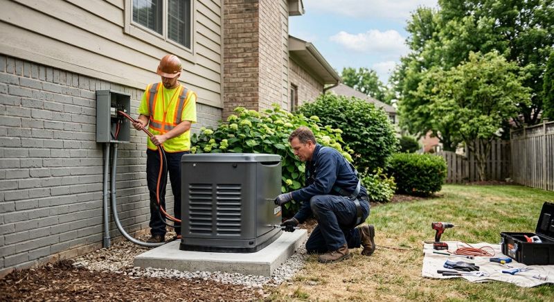 Generator Hookup Service in Conroe, TX