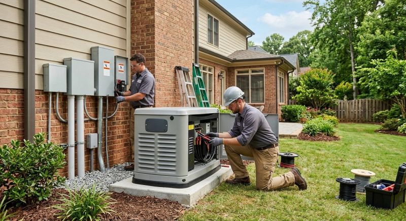 Home Generator Installation in Conroe, TX