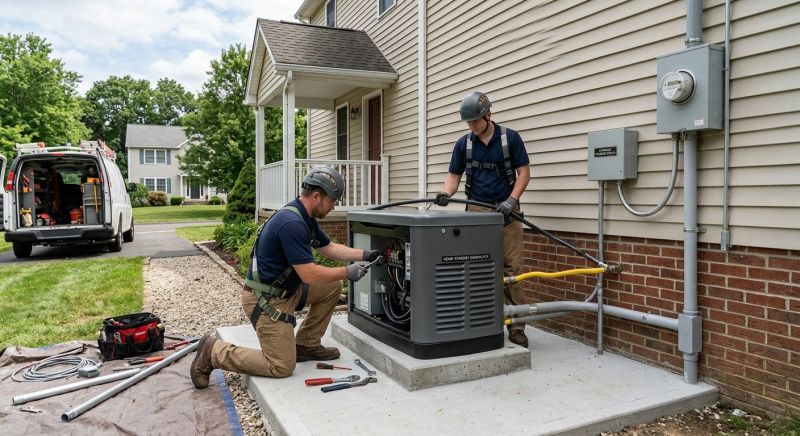 Home Generator Installation in Conroe, TX