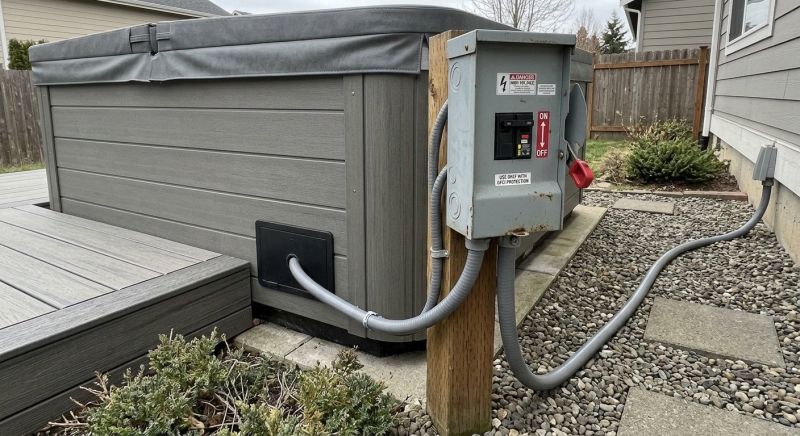 Hot Tub Electrical Wiring in Heber City, UT