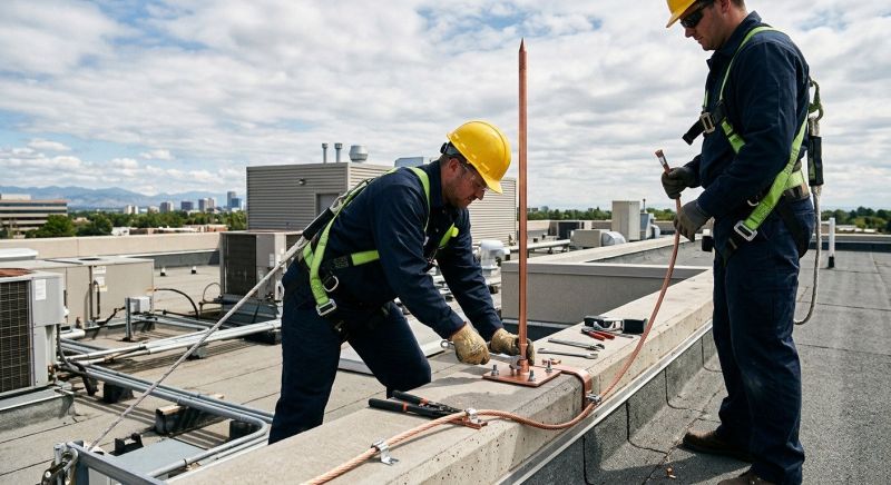 Lightning Rod Installation in Littleton, CO