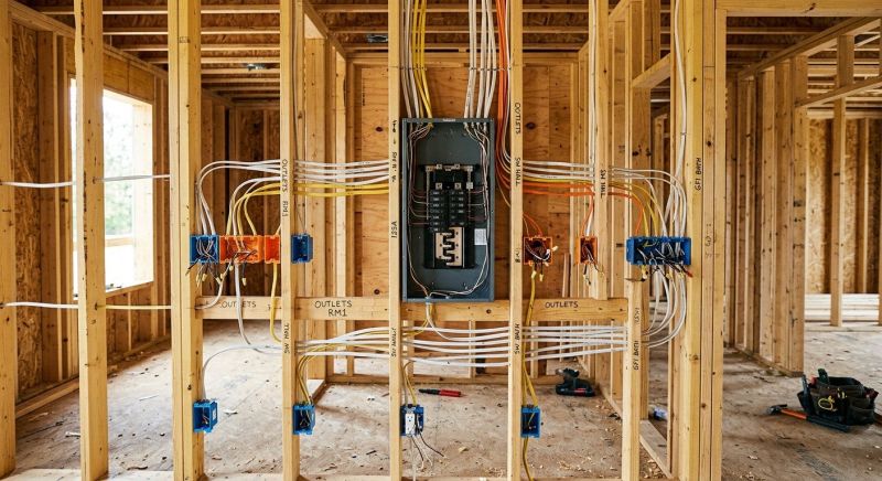 New Construction Wiring in Alpharetta, GA