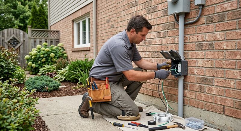 Outdoor Plug Installation in Heber City, UT