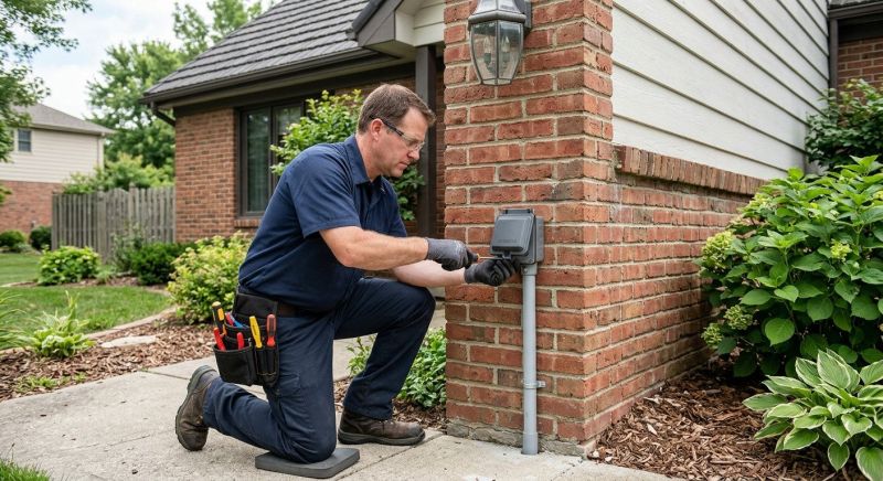 Outdoor Plug Installation in Heber City, UT