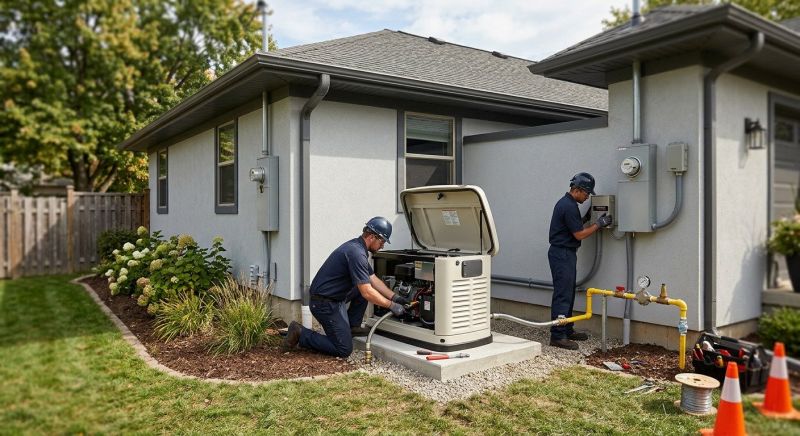Propane Generator Installation in Conroe, TX