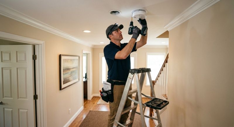 Smoke Sensor Installation in Alpharetta, GA