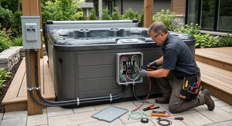 Spa Wiring Installation in Heber City, UT